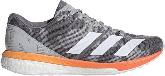 Кроссовки женские Adidas Adizero Boston 8 Grey - Фото 1 большая