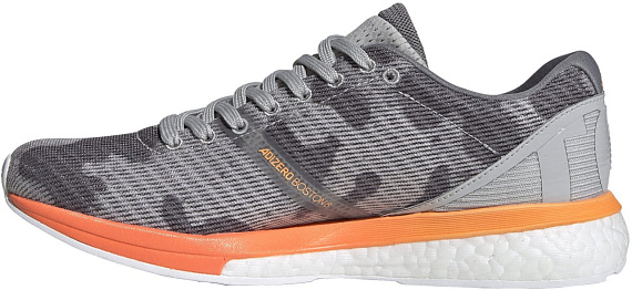 Кроссовки женские Adidas Adizero Boston 8 Grey - Фото 2 большая