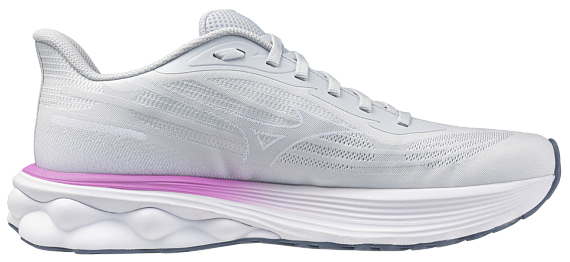 Кроссовки женские Mizuno Wave Skyrise 7 Ancient Water/White/First Bloom - Фото 3 большая
