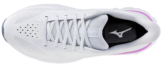 Кроссовки женские Mizuno Wave Skyrise 7 Ancient Water/White/First Bloom - Фото 4 большая