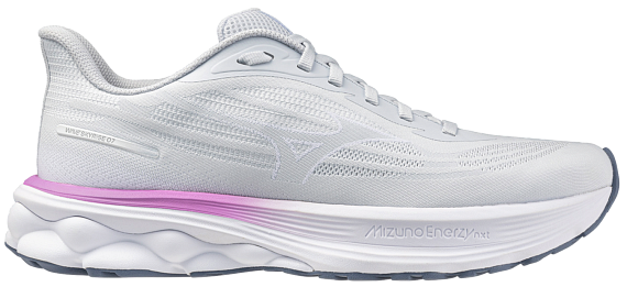 Кроссовки женские Mizuno Wave Skyrise 7 Ancient Water/White/First Bloom - Фото 1 большая