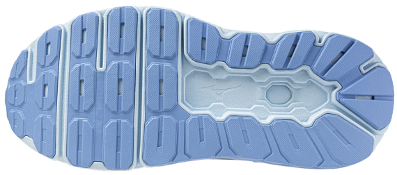 Кроссовки женские Mizuno Wave Horizon 9 Wild Wind/White/Vista Blue - Фото 2 большая