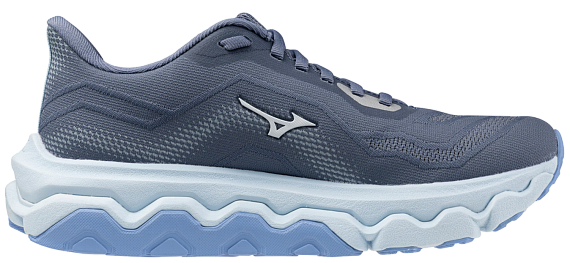 Кроссовки женские Mizuno Wave Horizon 9 Wild Wind/White/Vista Blue - Фото 3 большая