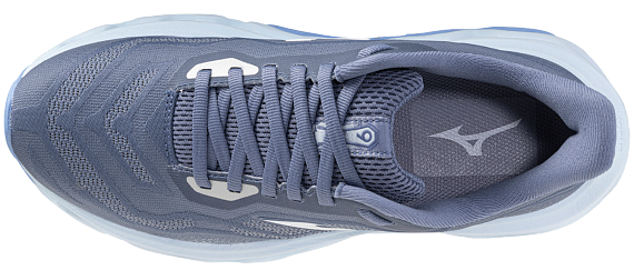 Кроссовки женские Mizuno Wave Horizon 9 Wild Wind/White/Vista Blue - Фото 4 большая