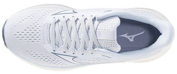 Кроссовки женские Mizuno Wave Inspire 22 Ancient Water/White/Ice Water - Фото 4 большая
