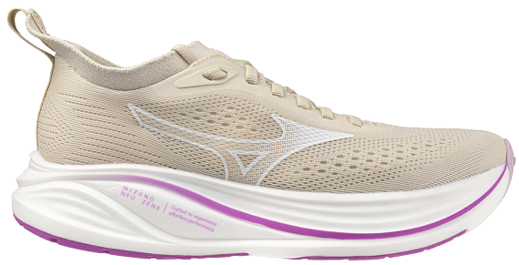 Кроссовки женские Mizuno Neo Zen 2 Summer Sand/White/Cattleya Orchid - Фото 1 большая