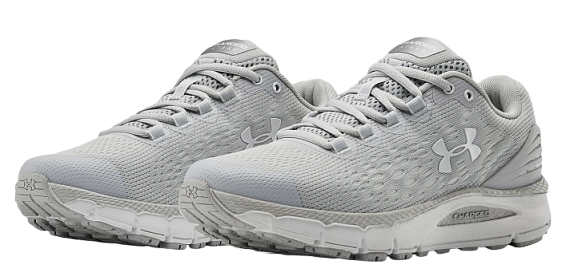 Кроссовки женские Under Armour Charged Intake 4 Grey - Фото 4 большая