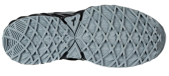 Кроссовки женские Mizuno Wave Ibuki 2 GTX Чер/Сер/Т.Сер - Фото 4 большая