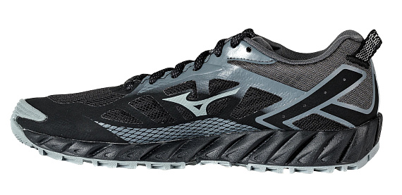 Кроссовки женские Mizuno Wave Ibuki 2 GTX Чер/Сер/Т.Сер - Фото 6 большая