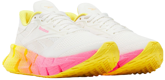 Кроссовки женские Reebok Floatzig 1 Бежевый/Розовый - Фото 5 большая