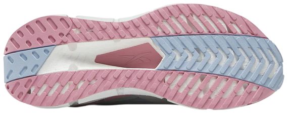 Кроссовки женские Reebok Floatzig Symmetros Бежевый/Розовый/Голубой - Фото 4 большая