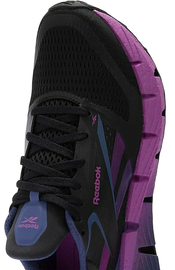 Кроссовки женские Reebok Floatzig 1 Черный/Фиолетовый - Фото 2 большая