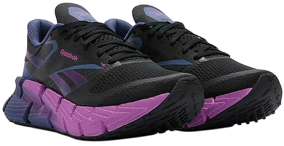 Кроссовки женские Reebok Floatzig 1 Черный/Фиолетовый - Фото 6 большая