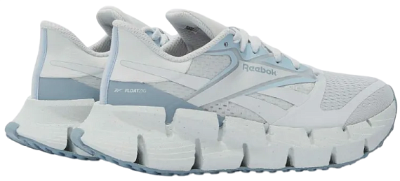Кроссовки женские Reebok Floatzig 1 Бежевый/Голубой - Фото 2 большая