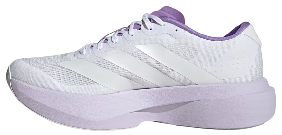 Кроссовки женские Adidas Adizero Evo Sl Ftwwht/Zeromt/Prptnt - Фото 6 большая