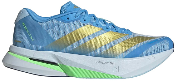 Кроссовки женские Adidas Adizero Boston 13 Blubrs/Goldmt/Globlu - Фото 1 большая