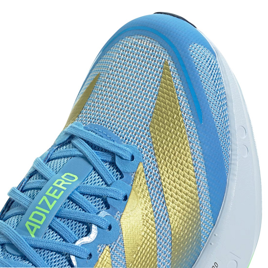 Кроссовки женские Adidas Adizero Boston 13 Blubrs/Goldmt/Globlu - Фото 7 большая