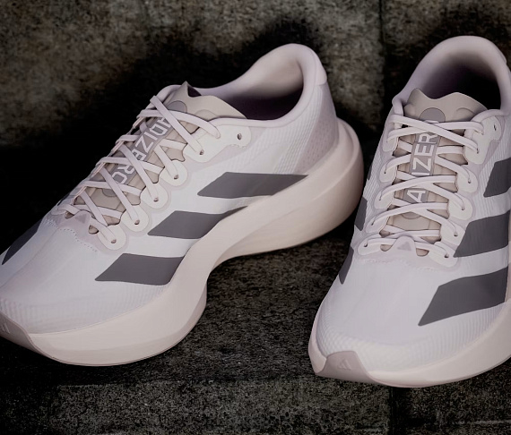Кроссовки женские Adidas Adizero Evo SL Woven Putmau/Chacoa/Ironmt - Фото 6 большая