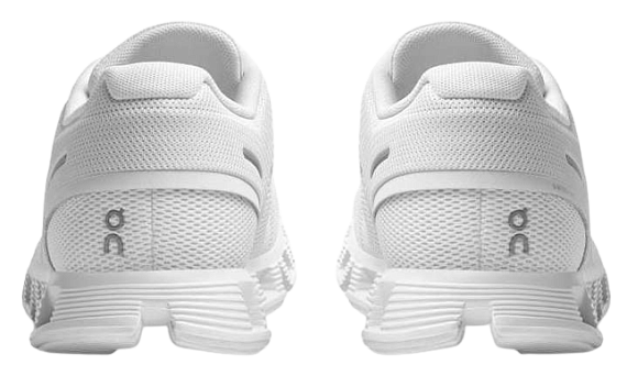 Кроссовки женские On Cloud 5 All White - Фото 5 большая