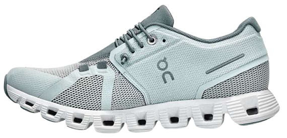 Кроссовки женские On Cloud 5 Surf/Cobble - Фото 4 большая