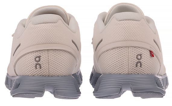 Кроссовки женские On Cloud 5 White/Chambray - Фото 4 большая