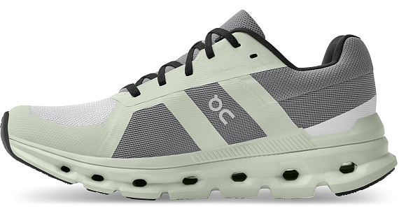 Кроссовки женские On Cloudrunner Frost/Aloe - Фото 2 большая