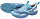 Кроссовки женские Mizuno Wave Rider Tt 2 Parisian Blue/Plein Air/River - Фото 9 малая