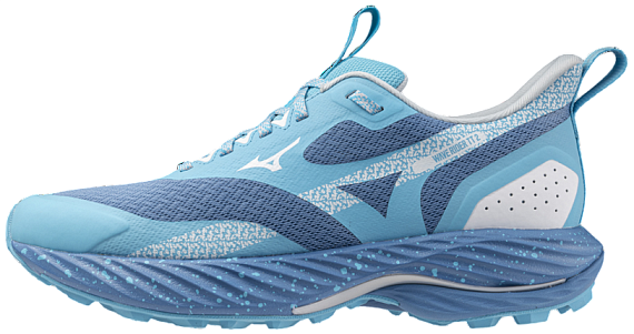 Кроссовки женские Mizuno Wave Rider Tt 2 Parisian Blue/Plein Air/River - Фото 2 большая