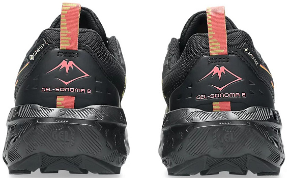 Кроссовки женские ASICS Gel-Sonoma 8 Gtx Black/Dark Pink Clay - Фото 5 большая