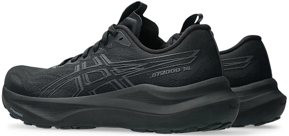 Кроссовки женские ASICS Gt-2000 14 Black/Graphite Grey - Фото 6 большая
