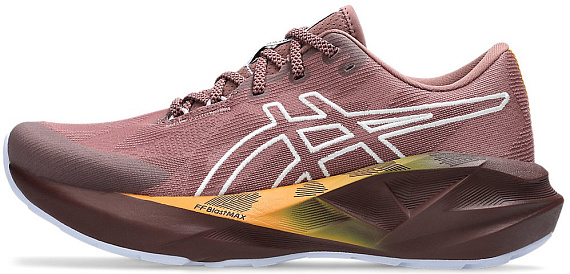 Кроссовки женские ASICS Novablast 5 TR Nature Bathing/Rubble Red - Фото 2 большая