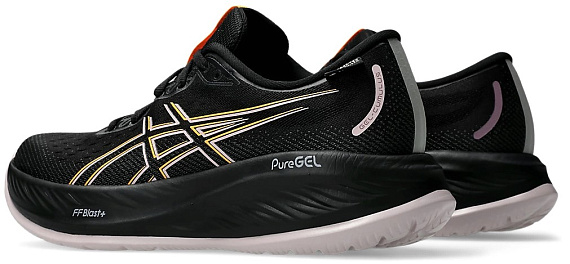 Кроссовки женские ASICS Gel-Cumulus 26 Gtx Black/Stadium Orange - Фото 3 большая