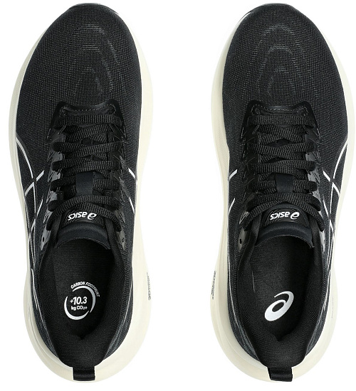 Кроссовки женские ASICS Gt-2000 13 Black/White - Фото 6 большая