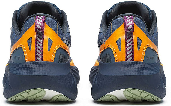 Кроссовки женские Saucony Triumph 22 Gtx Mirage/Navy - Фото 4 большая