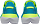 Кроссовки женские Saucony Kinvara Pro Vizi Blue - Фото 4 малая