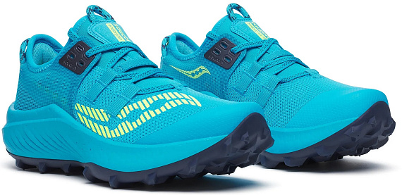 Кроссовки женские Saucony Endorphin Rift Viziblue/Navy - Фото 3 большая