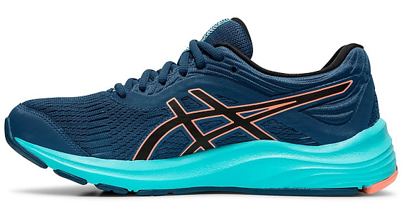 Кроссовки женские ASICS Gel-Pulse 11 GTX Mako Blue/Sun Coral - Фото 6 большая