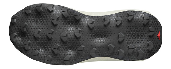 Кроссовки женские Salomon Ultra Glide 3 Clearly Aqua/Vanilla Ice/Asphalt - Фото 3 большая