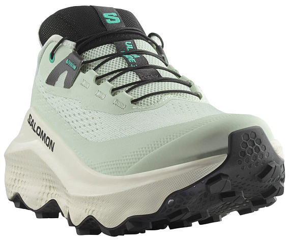 Кроссовки женские Salomon Ultra Glide 3 Clearly Aqua/Vanilla Ice/Asphalt - Фото 5 большая