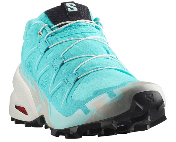 Кроссовки женские Salomon Speedcross 6 Blue Curacao/Lunar Rock/Iced Aqua - Фото 5 большая