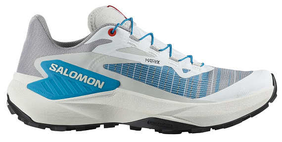 Кроссовки женские Salomon Genesis White/Lunar Rock/Transcend Blue - Фото 1 большая