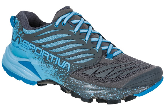 Кроссовки женские La Sportiva Akasha Carbon/Pacific Blue - Фото 7 большая