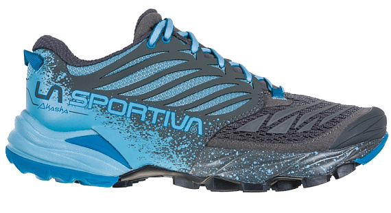 Кроссовки женские La Sportiva Akasha Carbon/Pacific Blue - Фото 1 большая