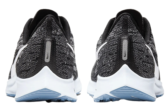 Кроссовки женские Nike Air Zoom Pegasus 36 Black/White/Half Blue/Light Blue - Фото 3 большая