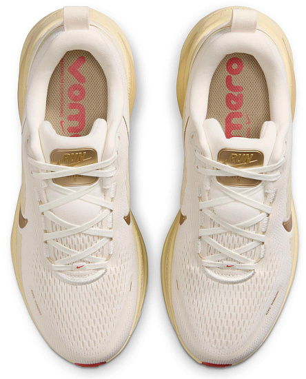 Кроссовки женские Nike Vomero 18 Sail/Mtlc Gold Grain/Lt Khaki/Filbert/Chalk/Lt Redwood - Фото 4 большая