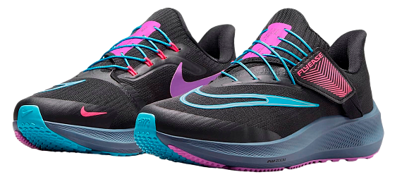 Кроссовки женские Nike Air Zoom Pegasus FlyEase SE Black - Фото 5 большая