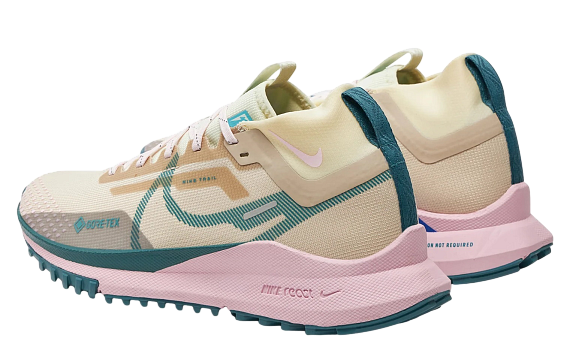 Кроссовки женские Nike React Pegasus Trail 4 Gtx Sanddrift/Mineral Teal/Coconut Milk - Фото 4 большая