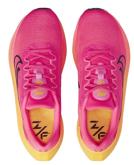 Кроссовки женские Nike Zoom Fly 5 Hyper Pink/Black/Laser Orange - Фото 5 большая