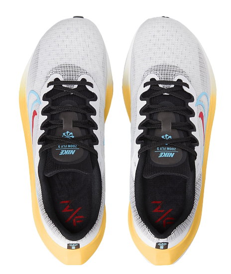 Кроссовки женские Nike Zoom Fly 5 White - Фото 3 большая