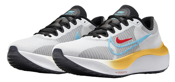 Кроссовки женские Nike Zoom Fly 5 White - Фото 4 большая